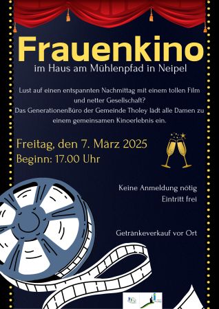 Frauenkino im Haus am Mühlenpfad am 7. März, 17 Uhr